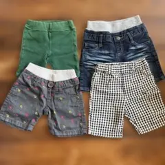グリーンレーベルリラクシング ショートパンツ★ 半ズボン 4点セットサイズ95