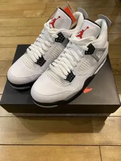 AIR JORDAN 4 RETRO OG ホワイトセメント