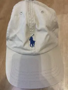 （美品）Polo Ralph Lauren ベージュキャップ
