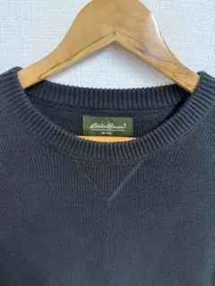 Eddie Bauer エディーバウアー ブラック 黒 スウェット ニットセータ