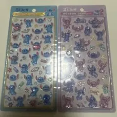 ボンボンドロップシール　スティッチ　2種