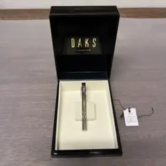 【未使用に近い】DAKS ダックス ネクタイピン シルバー 日本製 箱付き