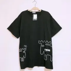 【新品未使用】moz モズ Tシャツ カットソー チュニック 3L ブラックのサムネイル