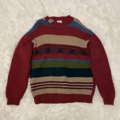 【美品】UNITED COLORS OF BENETTON 赤ニット イタリア産