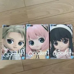 SPY×FAMILY Ｑposket おでかけver.フィギュア3点セット