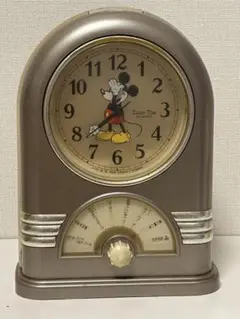 【ジャンク】 Disney ミッキーマウス　置時計 アンティーク