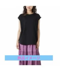 【未使用タグ付き】ノースリーブタックTシャツ CTB029ー175