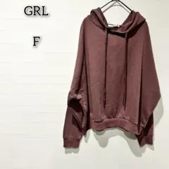 グレイル 【F】 トップス パーカー アウター シンプル 無地 フード キレイめ