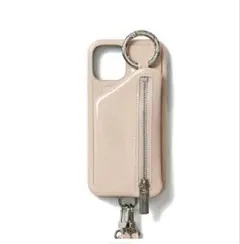 ajew ベージュ iPhoneケース iPhone7 カード収納ケース - メルカリ