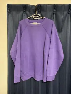 90s Hanes パープル スウェット　アメリカ製