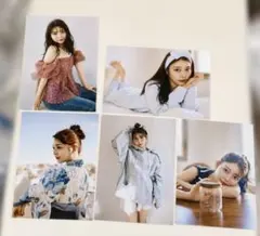 阪口珠美　写真5枚セット