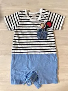 petit main ロンパース 80 おさるのジョージ