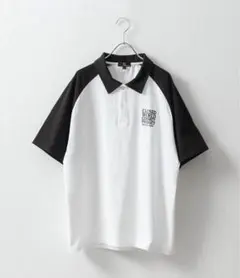 ZIP FIVEオーバーサイズラグラン半袖ポロTシャツ