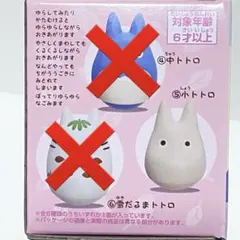 【未開封品・匿名発送】となりのトトロ　ぽってりゆらゆら おきあがりこぼし　♫