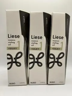 3個セット 花王 リーゼ ニュアンススタイリングオイル ＋SILKY 80mlのサムネイル