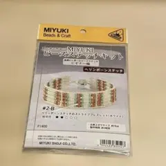MIYUKI ビーズステッチキット #2-B ヘリンボーン
