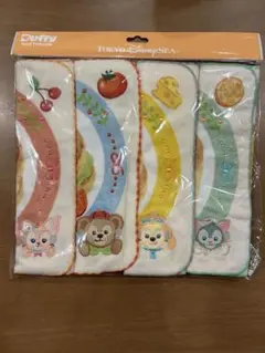 ダッフィー■ミニタオル■4枚■【在庫ラスト】【新品・未使用】【匿名発送】 ダッフィー□ミニタオル□4枚□【在庫ラスト】【新品・未使用】【匿名