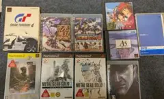 ソフト9本とDVDレンズクリーナー