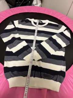 BLACK LABEL クレストブリッジ ボーダーニット M