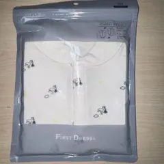 FIRST DRESS コウノトリ 80サイズ　ロンパースのサムネイル