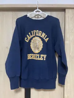 90s USA製 Champion リバースウィーブ ネイビー M