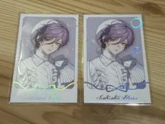 にじさんじ　3SKM 2周年　チェキ風カード　榊ネス　２種