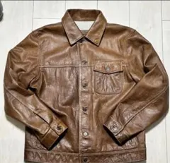 8*7様 Old GAP 1st type レザー ジャケット ブラウンのサムネイル