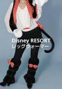 DISNEY　ディズニーリゾート　ミニー　レッグウォーマー
