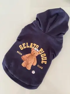 ジェラートピケ　スポーティベア裏毛プルオーバー