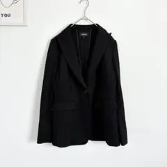 コムサイズム　テーラードジャケット　ラメ　セレモニー　上品　シンプル　入学式