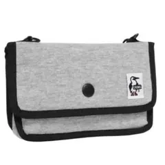 【☆良品☆】CHUMS グレー サコッシュ ショルダーバッグ ユニセックス