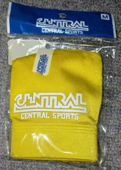 （未開封）セントラル　水泳帽　黄色　M