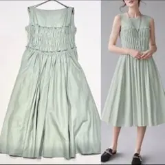 フォクシー38♡ レディエンパイア　ワンピース ライトグリーン　美品 フォクシー38♡ レディエンパイア ワンピース ライトグリーン 美品