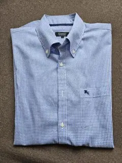 BURBERRY BLACK LABEL チェック柄 半袖シャツ L(値下げ)