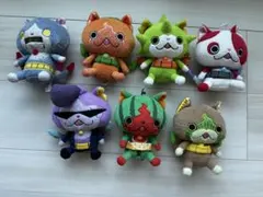 【値下げ】妖怪ウォッチ　ぬいぐるみ8体セットのサムネイル