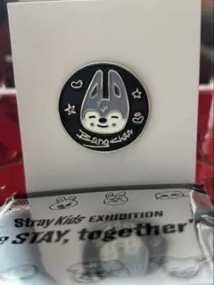 スキズ 展覧会 バンチャン ウルフチャン ランダムピンバッチ 展示会