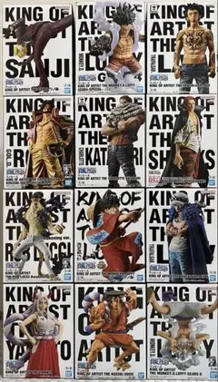 ワンピースフィギュア KING OF ARTIST 12体セット