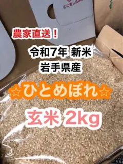 令和7年新米 京都玄米 にこまる 農薬不使用 農家直送 2キロ - メルカリ