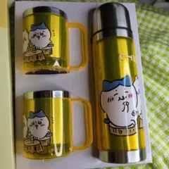 ちぃかわ　CHIIKAWA ステンレスボトル　&　ペアマグカップ　3点セット