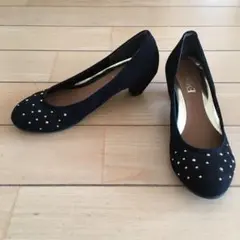 美品！エスペランサ　スタッズ付パンプス　23cm お値下げ中！