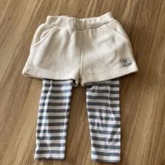 petit main ショートパンツとレギンスセット 80