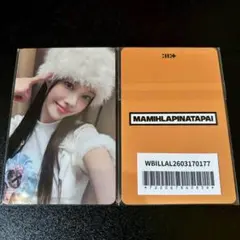ユナ ILLIT weverse ツアー開催記念 ラキドロ トレカ - メルカリ