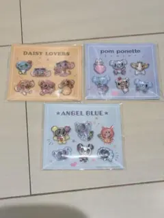 ナルミヤキャラクターズ　ぷっくりしーる　セブンイレブン