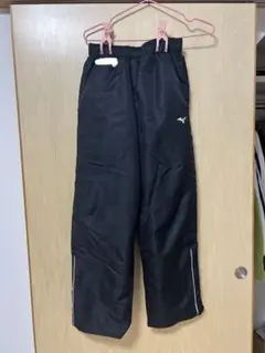 Mizuno ブラック トレーニングパンツ ウィンドブレーカー