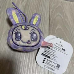 ナルミヤキャラクターズ　メゾピアノ ベリエちゃん　フェイスマスコット　パープル