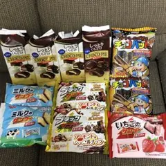 お菓子　セット　チョコパイ　ブラックサンダー　チョコバット　詰め合わせ　お得のサムネイル