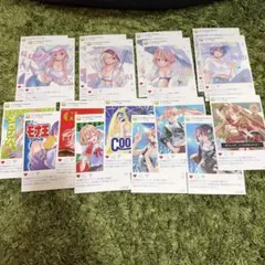 カッコウの許嫁】特典イラストカード全4種フルコンプ☆34巻 ポスト