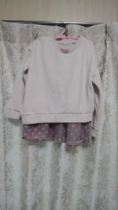 branshes 長袖カットソー ドッキング チュール