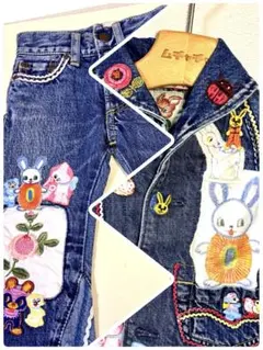 ムチャチャ　デニムセットアップ　XSサイズ