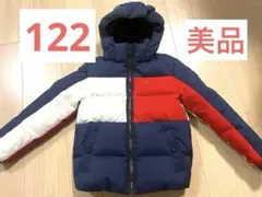 最終お値下げ【美品】トミーヒルフィガー ダウンコート フード付き 120
